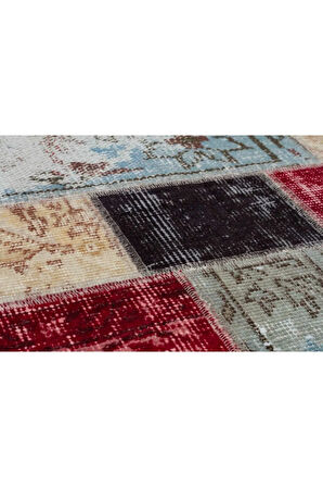 160 X 210 Model : 5006 Özel Patchwork Eskitme Halı