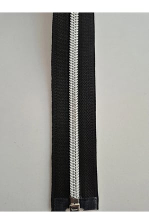 Ferace Fermuarı Silver 120 cm Uznluk En 3 cm 3