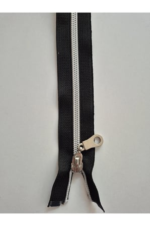 Ferace Fermuarı Silver 120 cm Uznluk En 3 cm 3