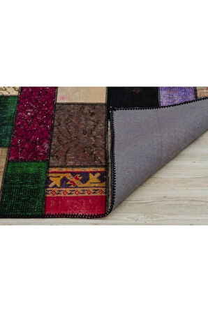Klasik Patchwork El Dokuma Halı 160 X 230