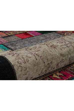 Klasik Patchwork El Dokuma Halı 160 X 230
