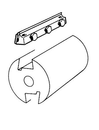 Black & Decker DN 76, ELU MMF 80, ELU MFF 40, Würth EH 80, Würth planya makineleri için yedek bıçaklar