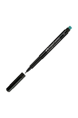 Faber Castell Faber-Castell Asetat Kalemi Permanent S Seri Siyah 1523 99 (10 Lu Paket)