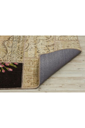 Modern Klasik Patchwork Eskitme Halı 120 *180