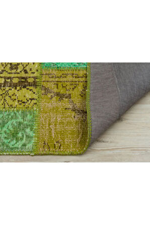 Modern Klasik Patchwork Eskitme Halı 160 X 230 Model 5528
