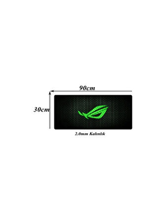 Oyuncu Gamer Gaming Mouse Pad 90x30cm Monster Pad Yıkanabilir