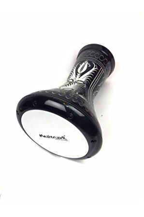 Darbuka - Mısır Darbuka Siyah - Kılıf Hediyeli