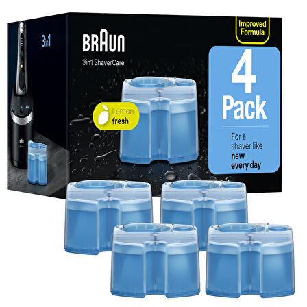 Braun Temiz ve Yenileme Dolum Kartuşları CCR - 4 Adet