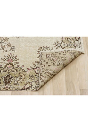 Gerçek El Dokuma Eskitme Vintage Halı 154x250 Model 7146
