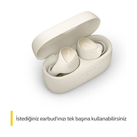 Jabra Elite 3 Kulakiçi Kablosuz Bluetooth Kulaklık Altın Bej