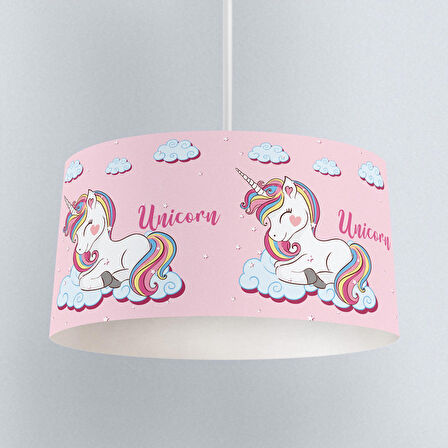 Çocuk Odası Dijital Baskılı Sarkıt Avize Model 074