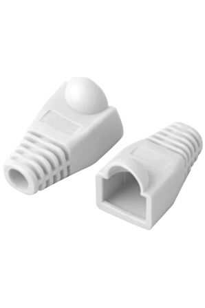 QPORT Q-P5 RJ45 KONNEKTÖR KILIFI 50'Lİ PAKET BEYAZ