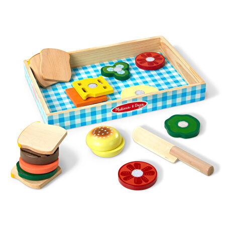 Melissa and Doug Ahşap Sandviç Seti