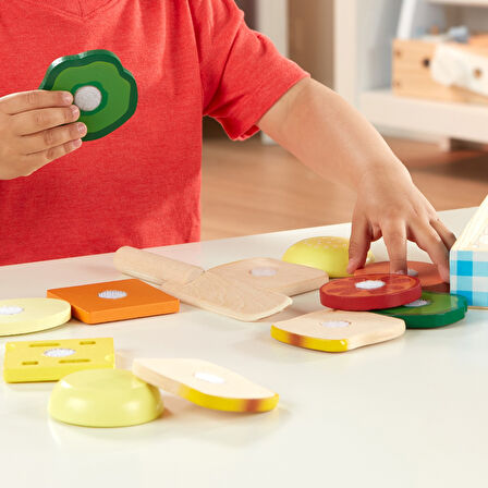 Melissa and Doug Ahşap Sandviç Seti