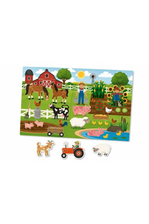 Melissa & Doug Yeniden Kullanılabilir Sticker Pad - Habitatlar Serisi (150+ Çıkartma, 5 Sahne)