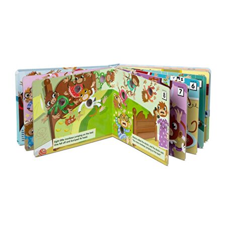 Poke-A-Dot İnteraktif Kitap - 10 Little Monkeys