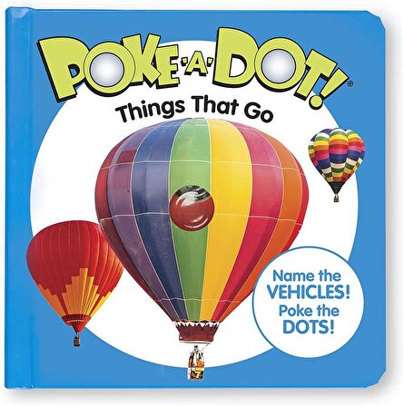 Poke-A-Dot İnteraktif Kitap - Things That Go