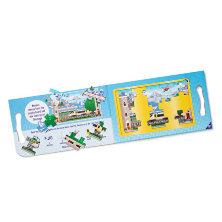 Araçlar 3+ Yaş Orta Boy Puzzle 2x15 Parça