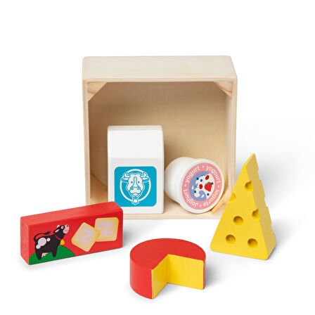 Melissa and Doug Ahşap Gıdalarımız - Süt Ürünleri