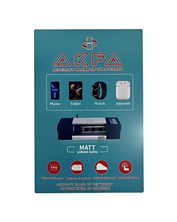 Realme GT Master Edition Akfa Nano Mat Ekran Koruyucu