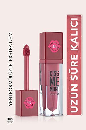 Flormar Uzun Süre Kalıcı Mat Ruj - Kiss Me More-005 Blush-8682536040662