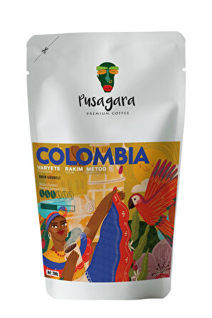 Pusagara Colombia Çekirdek Kahve