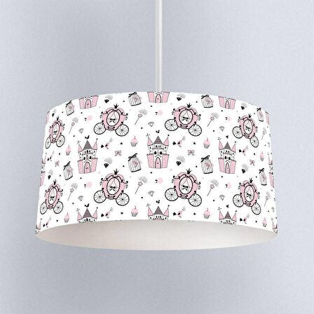 Çocuk Odası Dijital Baskılı Sarkıt Avize Model 083