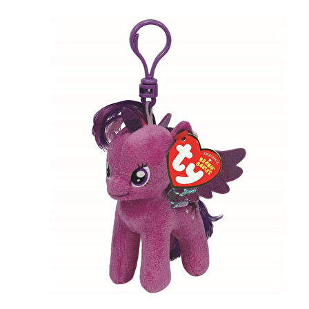 Ty My Little Pony Twilight Sparkle Peluş Anahtarlık 13 cm 41104