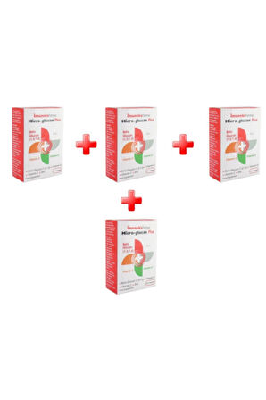 Imuneks Micro Glucan Plus Beta Glucan 30 Kapsül 4'lü Paket