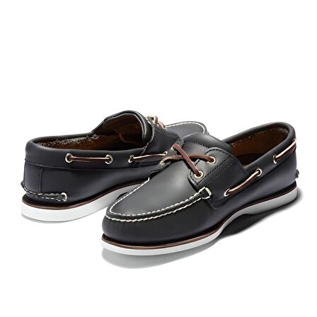 Timberland Classic Boat 2 Eye Lacivert Klasik Ayakkabı