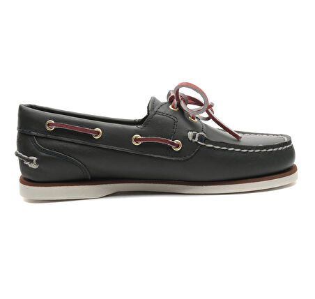 B0723324841-R Timberland Classic Boat Amherst 2 Eye Boat Shoe Kadın Spor Ayakkabı Lacivert