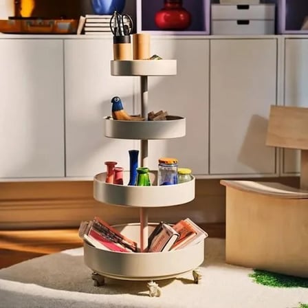 IKEA IKEA PS 2026 servis arabası , bej, 89x48 cm 