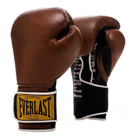 Everlast 1910 Classic Training Gloves BRN 12OZ Boks Eldiveni 870402-70-9