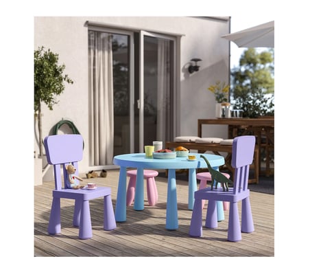 IKEA MAMMUT çocuk sandalyesi , lila 