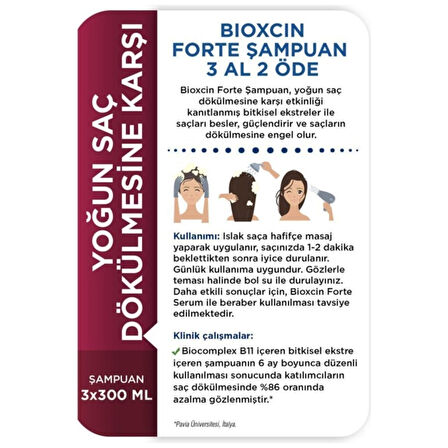 Forte Tüm Saç Tipleri Için Dökülme Karşıtı Şampuan