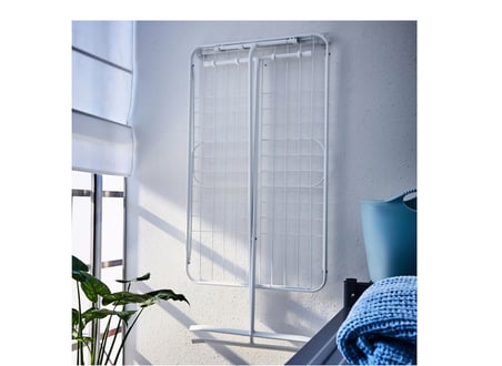 IKEA MULIG çamaşır kurutma askılığı , beyaz, 173x57x103 cm
