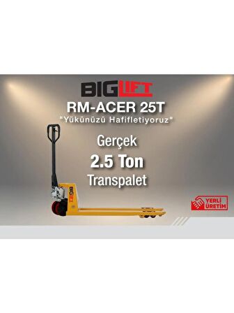 Biglift  2,5 Ton Transpalet