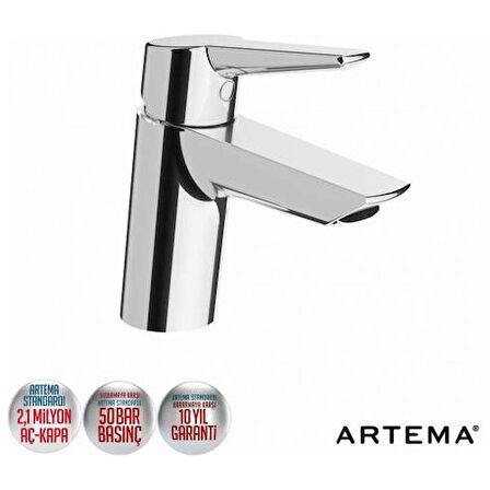 Artema Solid S Lavabo + Banyo Batarya Seti