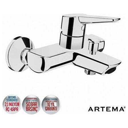 Artema Solid S Lavabo + Banyo Batarya Seti