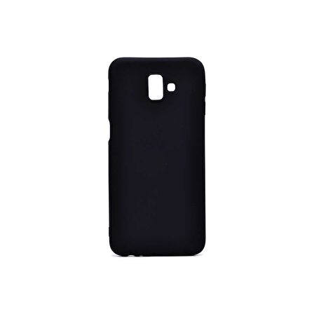 Teleplus Samsung Galaxy J6 Plus Kılıf Premier Silikon Siyah