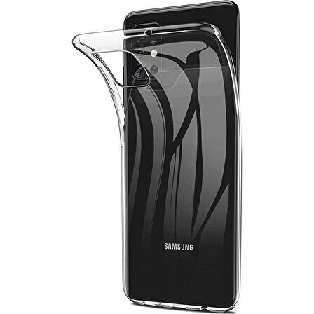 Teleplus Samsung Galaxy M31 Kılıf Süper Silikon Yumuşak Arka Koruma Renksiz