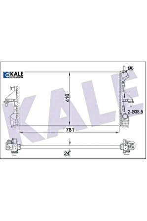 Radyatör Su Boxer Iii-Jumper 2.0/2.2hdi /DW10FU/DW12RU Euro6 (Mt)