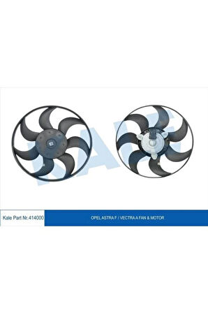 414000-FAN Motoru Astra F-Vectra A-Calıbra A 1.6-1.8-1.8 16V-2.0 16V 200W-365MM
