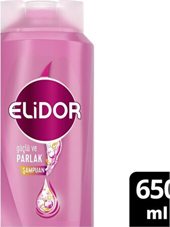 Elidor Saç Bakım Şampuanı Güçlü ve Parlak Saçlar 650 ml Kategori: Şampuan