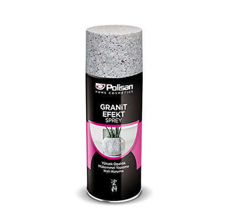 POLİSAN  Granit Efekt Kum Sprey Boya 400 Ml