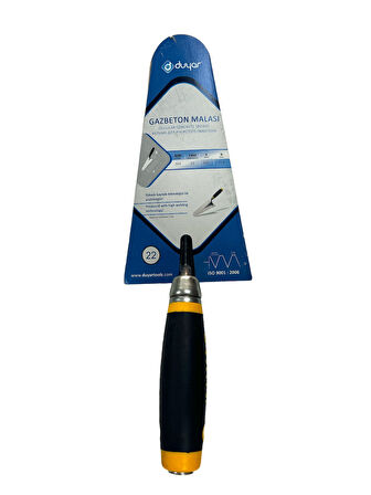 DUYAR Plastik Saplı Taraklı Gazbeton Malası 22cm
