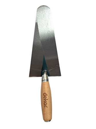 DEKOR Yay Çeliği Ahşap Saplı Sıva Malası 26cm