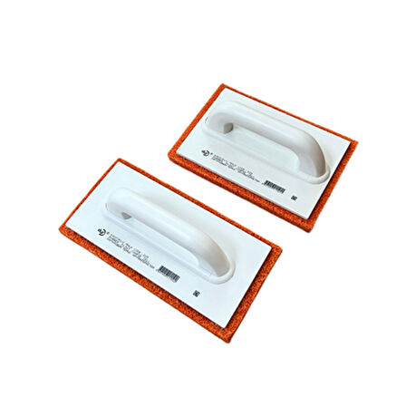 Duyar Kauçuk Mala Büyük Gözenekli Turuncu Mala 140*280mm