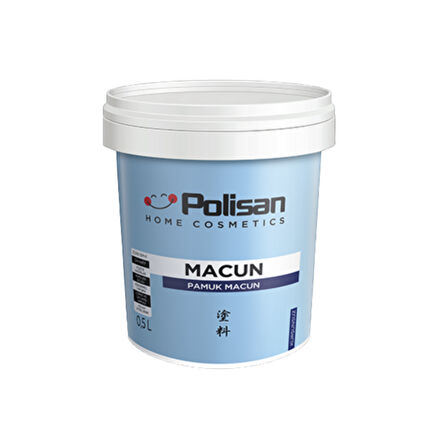 Polisan Pamuk Macun Boşluk Delik Çatlak Gözenek Kapatıcı 0.5 Litre