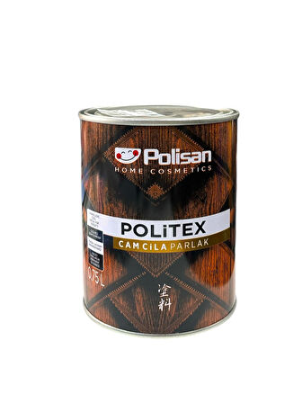 Polisan Politex Cam Cila Parlak Şeffaf Vernik 0,75 Lt